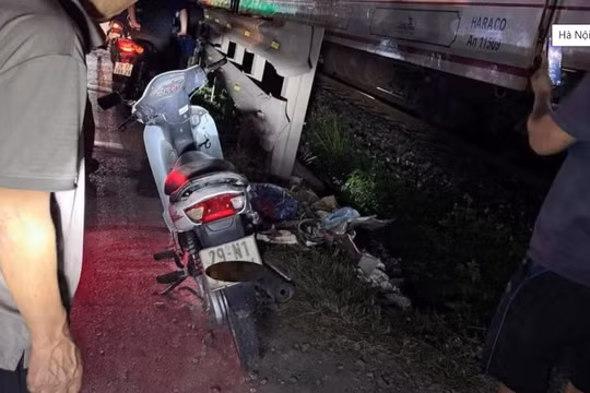 Người đàn ông băng qua đường sắt bị tàu hỏa tông tử vong