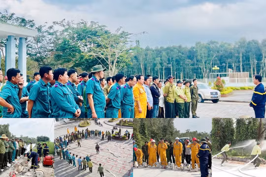 PV GAS CA MAU đạt giải Nhất cuộc thi Phòng cháy chữa cháy rừng năm 2025