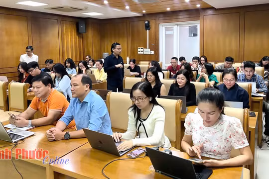 Bồi dưỡng kiến thức ứng dụng AI, Chat GPT trong tác nghiệp báo chí