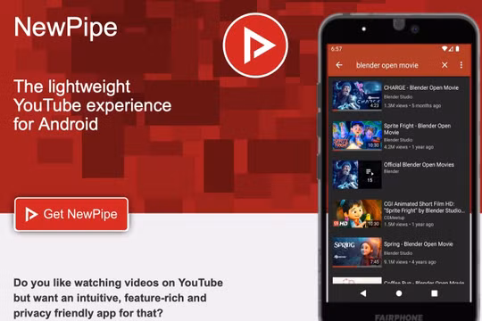 Ứng dụng miễn phí giúp xem YouTube không kèm quảng cáo