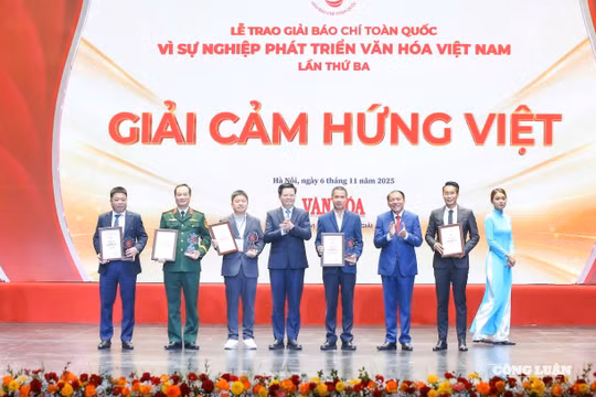 Tôn vinh những tác phẩm báo chí xuất sắc về văn hóa Việt Nam