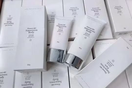 Bộ Y tế thu hồi sản phẩm mỹ phẩm Hanayuki Sunscreen Body
