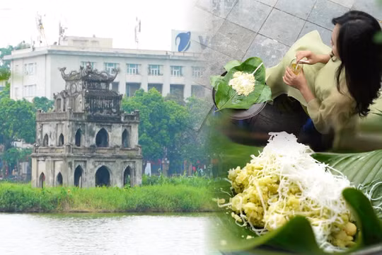 Cuối tuần dạo phố Hà Nội, thưởng thức quà vặt mùa thu