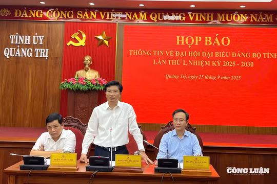 Quảng Trị chuẩn bị chu đáo cho Đại hội Đảng bộ tỉnh lần thứ I, nhiệm kỳ 2025 – 2030