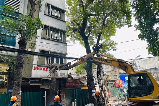 Hà Nội cưỡng chế nhiều công trình để đẩy nhanh tiến độ dự án Hoàng Cầu - Voi Phục