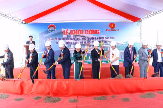 Khởi công Khu chăm sóc, nuôi dưỡng người cao tuổi và đối tượng bảo trợ xã hội tỉnh Hà Tĩnh