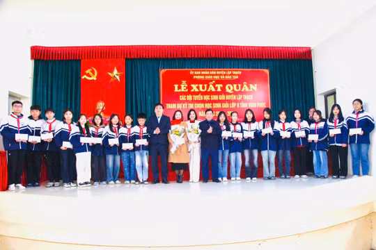 Phòng GD & ĐT Lập Thạch: Quyết tâm nâng cao chất lượng giáo dục