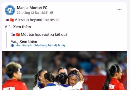 Manila Montet FC: Cơn thịnh nộ của fan Việt là bài học về văn hóa bóng đá