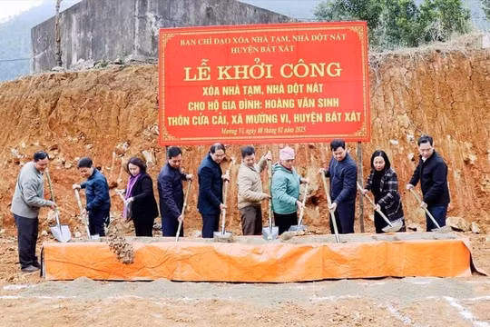 Lào Cai: Tháng 6/2025 sẽ hoàn thành "Xóa nhà tạm, nhà dột nát"