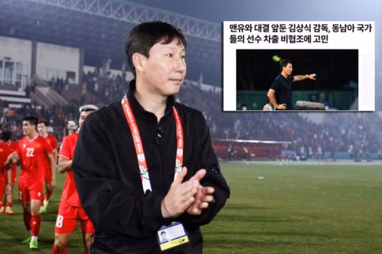 HLV Kim Sang-sik và tuyển Việt Nam gặp khó trước trận giao hữu với MU: Truyền thông Hàn Quốc lên tiếng cảnh báo