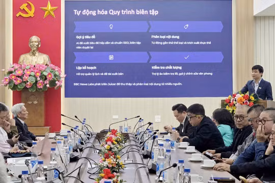 AI trong báo chí: Sáng tạo và giới hạn không thể vượt qua