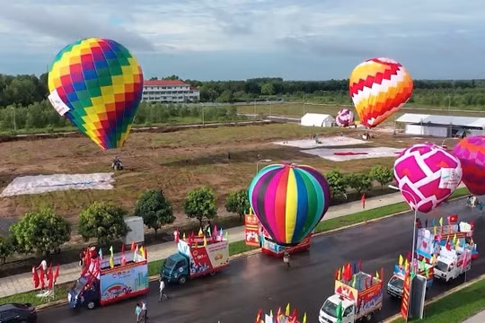 Đồng Nai miễn phí trải nghiệm bay khinh khí cầu trong dịp nghỉ lễ 30/4