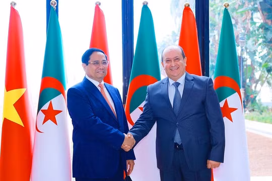 Việt Nam và Algeria nâng cấp quan hệ lên Đối tác Chiến lược