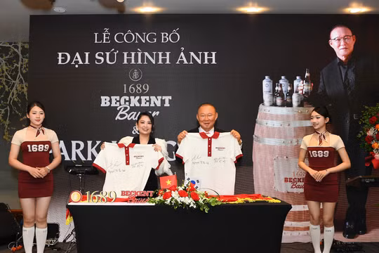 HLV Park Hang Seo trở thành gương mặt đại diện cho một thương hiệu nổi tiếng tại Việt Nam