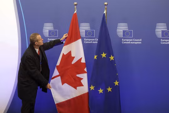 Canada xích lại gần châu Âu trong bối cảnh căng thẳng với Mỹ