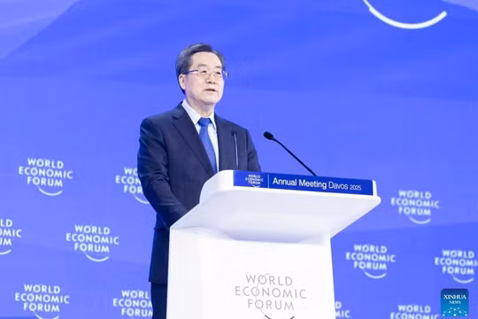 Davos 2025: Phó Thủ tướng Trung Quốc kêu gọi chủ nghĩa đa phương và cảnh báo về 'rủi ro AI'