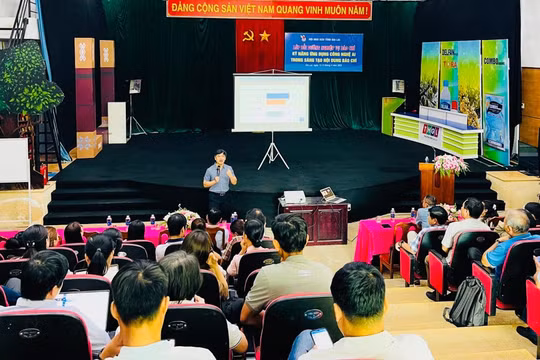 Hội Nhà báo tỉnh Gia Lai: 161 hội viên được tập huấn ứng dụng AI trong sản xuất báo chí đa phương tiện
