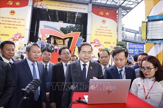 Chủ tịch Quốc hội dự Lễ hưởng ứng Ngày Pháp luật Việt Nam năm 2025