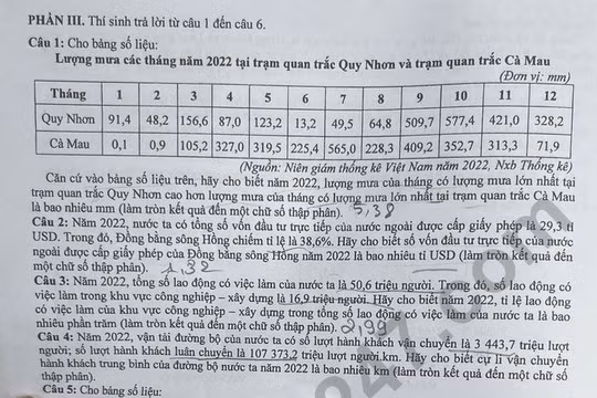 Đáp án đề thi tốt nghiệp THPT 2025 môn Lịch sử, mã đề 0833 (tham khảo)