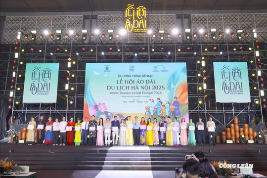 Bế mạc Lễ hội Áo dài Du lịch Hà Nội 2025: Hành trình tôn vinh di sản và sáng tạo
