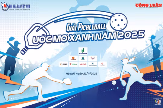 Giải Pickleball 'Ước mơ xanh' 2025: Sôi động – Kết nối – Lan tỏa yêu thương