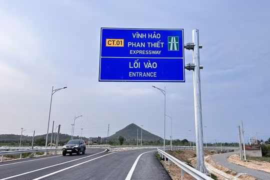 Xử lý triệt để các vị trí bị hư hỏng trên tuyến cao tốc Vĩnh Hảo - Phan Thiết