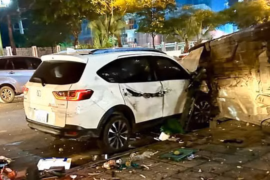 Lái xe gây tai nạn liên hoàn tại phường Dương Nội đã uống rượu trước khi điều khiển ô tô
