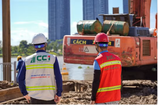 Cầu đi bộ qua sông Sài Gòn – thêm một dấu ấn của CC1 trong lĩnh vực hạ tầng giao thông