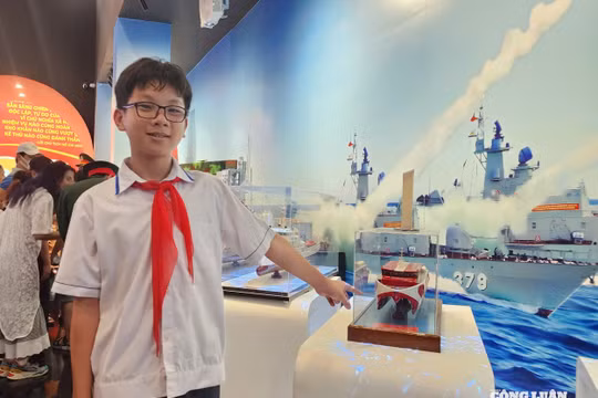 Khu trưng bày của Bộ Quốc phòng – Dấu ấn tự hào từ Triển lãm thành tựu đất nước