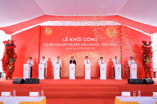 Vingroup khởi công Vinhomes Green City tại Long An