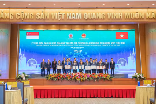 VSIP Thái Bình: 'Cầu nối' chiến lược thúc đẩy kinh tế đồng bằng sông Hồng