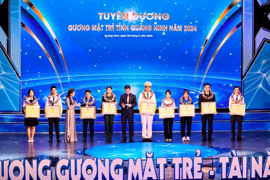 Quảng Ninh: Tuyên dương Gương mặt trẻ, Tài năng trẻ tiêu biểu năm 2024