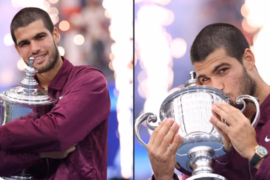 Carlos Alcaraz vô địch US Open 2025, trở lại vị trí số 1 thế giới