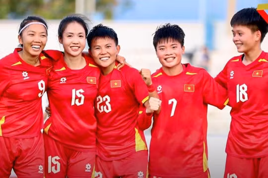 Thắng đậm Indonesia, tuyển nữ Việt Nam lọt vào chung kết Sea Games 33