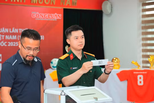 Bốc thăm phân cặp Giải bóng đá Cúp Nhà báo và Công luận 2025: Hứa hẹn nhiều trận đấu kịch tính và hấp dẫn