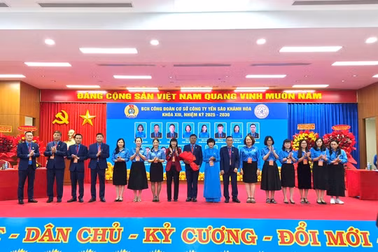 Đại hội Công đoàn cơ sở Công ty TNHH Nhà nước MTV Yến sào Khánh Hòa lần thứ XIII