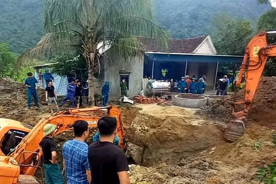3 người thiệt mạng trong vụ sập giếng tại xã miền núi Nghệ An