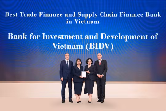 BIDV khẳng định vị thế trong lĩnh vực tài trợ thương mại và tài trợ chuỗi cung ứng