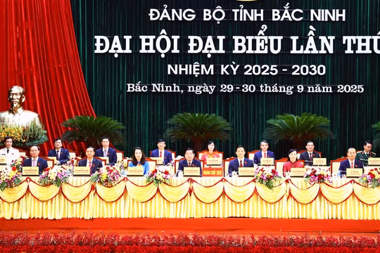 Khai mạc phiên trù bị Đại hội đại biểu Đảng bộ tỉnh Bắc Ninh lần thứ I, nhiệm kỳ 2025 - 2030