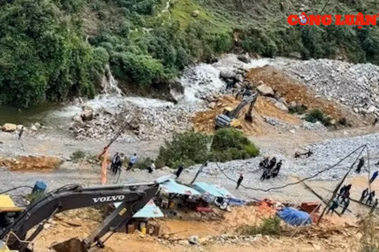 Sạt lở đất nghiêm trọng gây thiệt hại về người trên địa bàn tỉnh Lai Châu