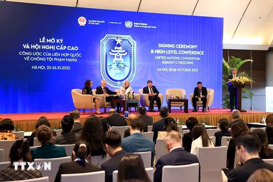 Cộng đồng quốc tế kỳ vọng Công ước Hà Nội tạo nền tảng hợp tác toàn cầu chống tội phạm mạng