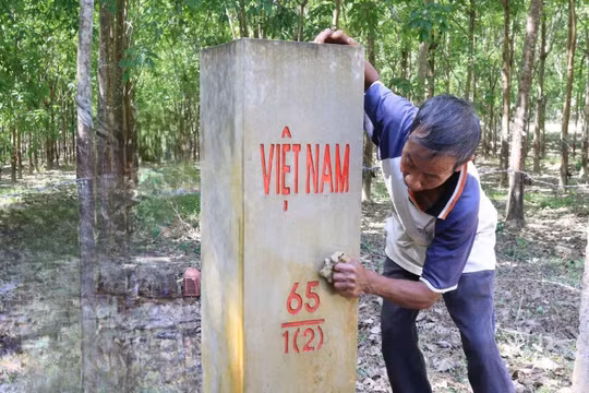Chuyện kể về nơi quân và dân hàng ngày tuần tra, giữ gìn cột mốc biên giới