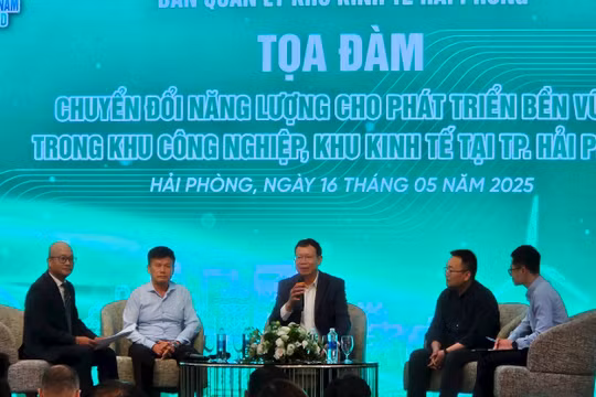 Giải pháp năng lượng xanh, sạch trong Khu công nghiệp Hải Phòng