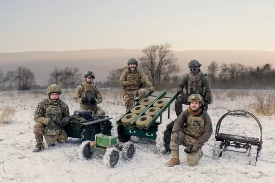 Ukraine đang tiến gần đến cuộc chiến giữa robot và robot