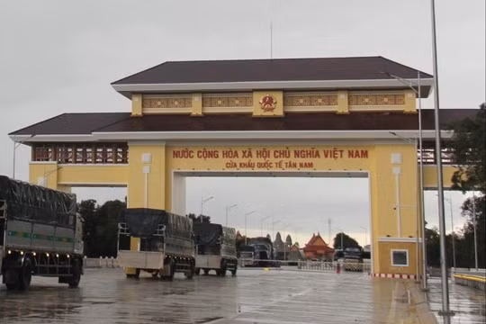 Cặp cửa khẩu quốc tế Tân Nam – Meun Chey: 'Cửa ngõ' hợp tác mới, động lực phát triển vùng biên