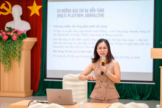 Hơn 60 phóng viên, biên tập viên tham dự lớp bồi dưỡng nghiệp vụ báo chí truyền thông