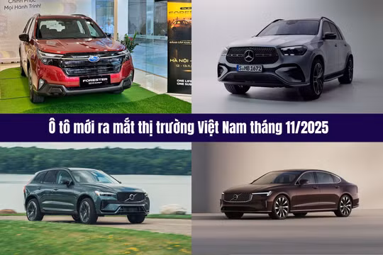 Loạt ô tô mới ra mắt tháng 11: Hầu hết là xe hybrid giá tiền tỷ