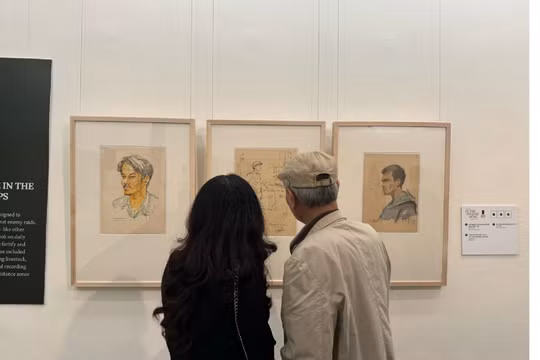Ngắm di sản nghệ thuật của chiến sĩ, hoạ sĩ Huỳnh Phương Đông