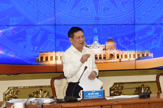 Phó Thủ tướng Hồ Đức Phớc: Hỗ trợ thực chất cho 'đầu tàu kinh tế' tăng tốc, phát triển mang tầm vóc quốc tế