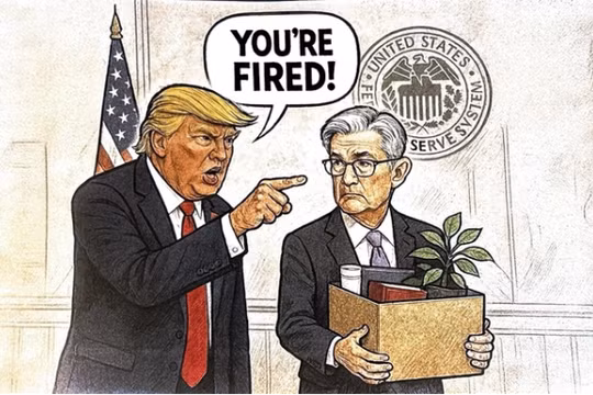 Tổng thống Donald Trump 'đùa' về việc sa thải Chủ tịch Fed Powell